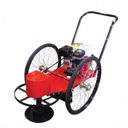 รถตัดหญ้าแบบมือเข็น ใช้เครื่องยนต์